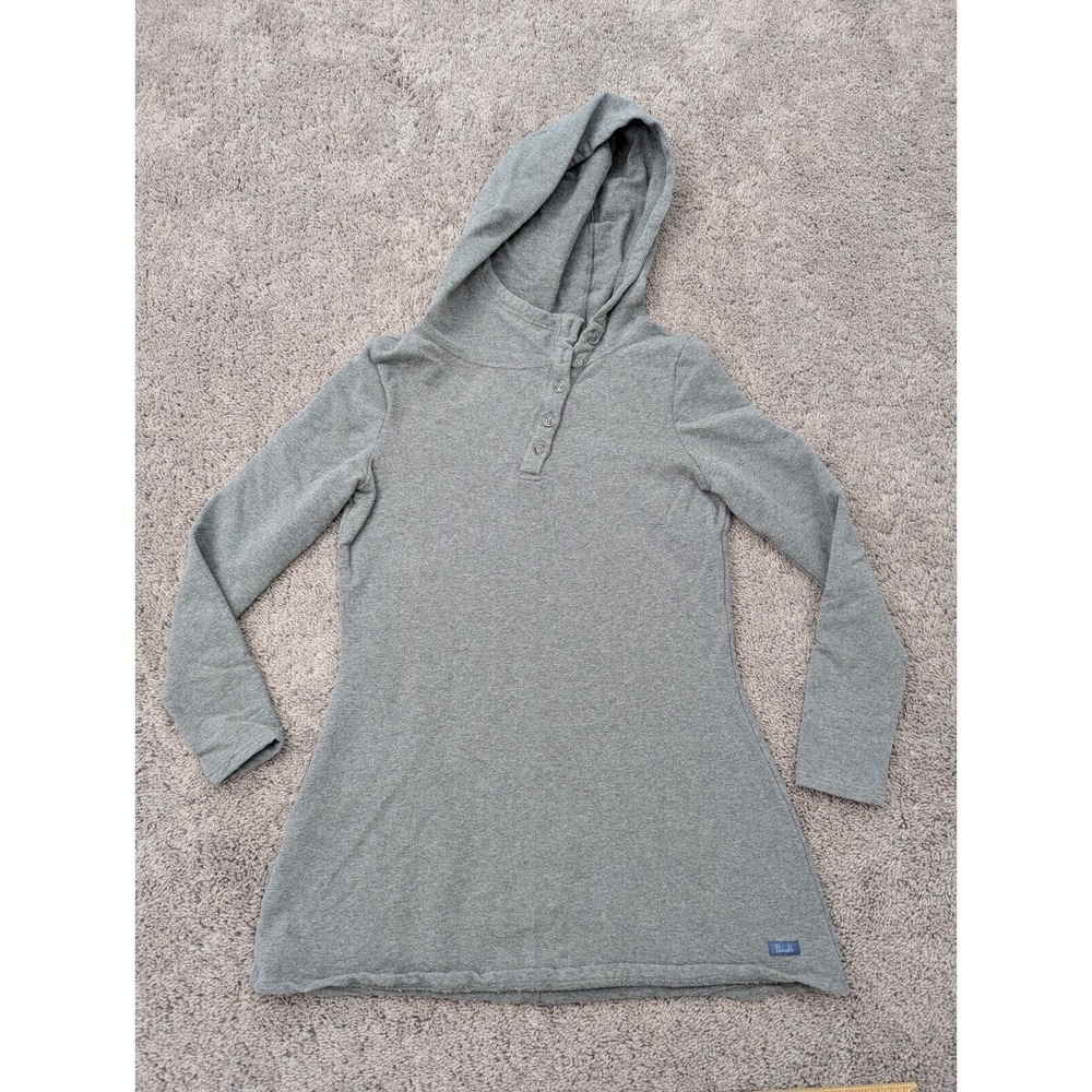 Purnell Hoodie Womens Medium Pullover Sweatshirt‎ Drawstring Gray Workwear